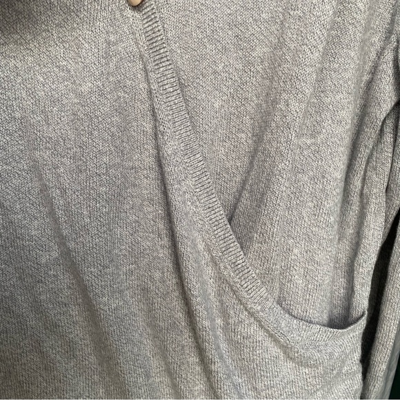 Old Navy Maternity/Nursing Wrap Sweater Gray Size XXL NWT - Picture 7 of 10